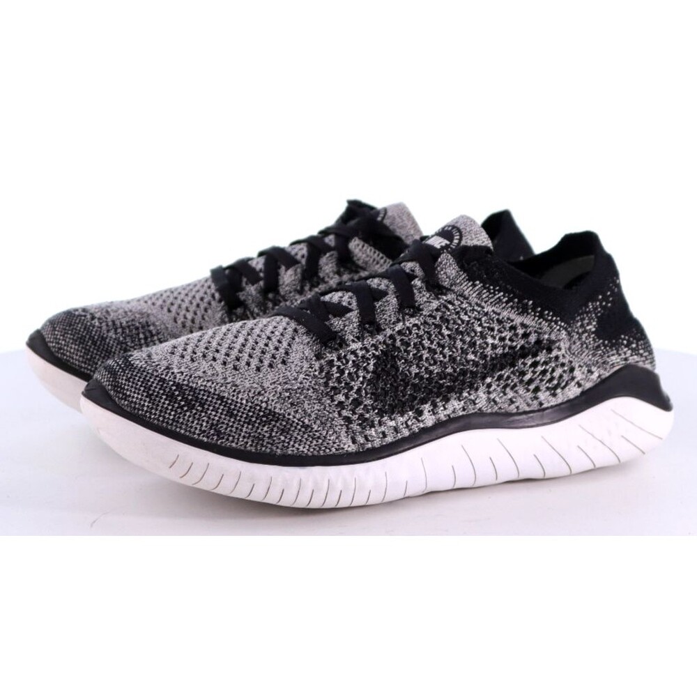 Nike Free RN Flyknit Women's Running Shoes Size 7.5 M Oreo 942839-101